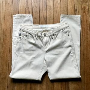 Rock & Republic White Straight Jeans